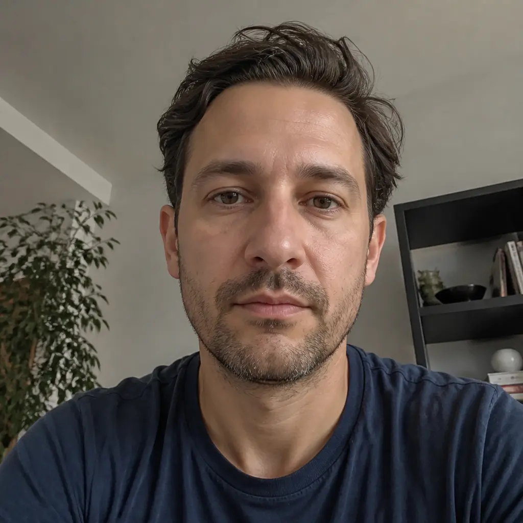 AI-generated fictional portrait